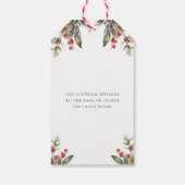 メリークリスマスプレゼントラベル ギフトタグ (裏面)