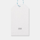 メリークリスマスプレゼントラベル ギフトタグ (裏面)