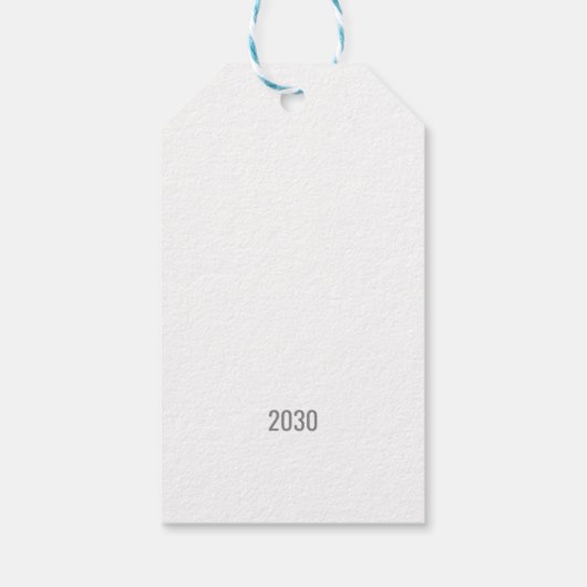 メリークリスマスプレゼントラベル ギフトタグ (裏面)