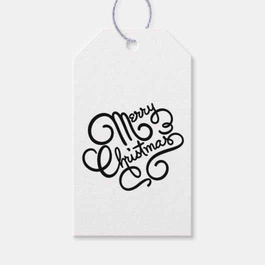 メリークリスマスプレゼントラベル ギフトタグ (正面)