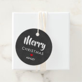 メリークリスマスプレゼントラベル、サークルシャルボード フェイバータグ (インサイチュ)