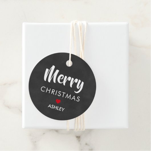 メリークリスマスプレゼントラベル、サークルシャルボード フェイバータグ (インサイチュ)