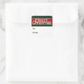 メリークリスマスプレゼントラベル スクエアシール (バッグ)