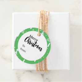 メリークリスマスプレゼントラベル フェイバータグ