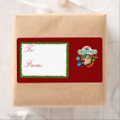 メリークリスマスプレゼントラベル ラベル (インサイチュ)