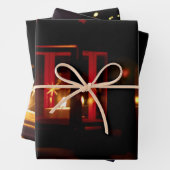 メリークリスマスプレゼント包装紙! ラッピングペーパーシート (インサイチュ)