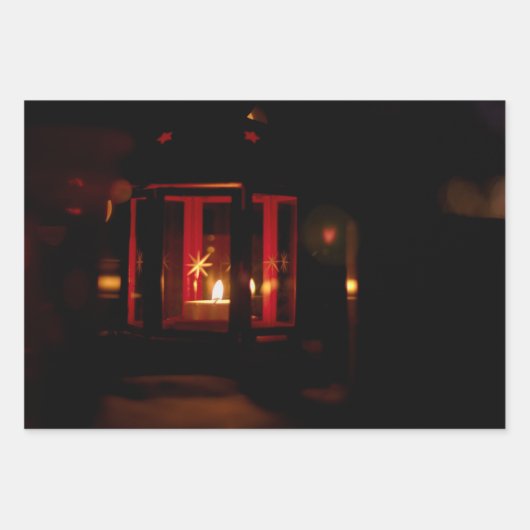 メリークリスマスプレゼント包装紙! ラッピングペーパーシート (正面)