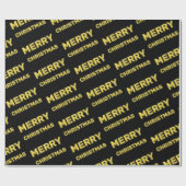 メリークリスマスプレゼント包装紙! ラッピングペーパー (フラット)