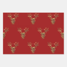 メリークリスマスプレゼント包装紙!折り返し紙