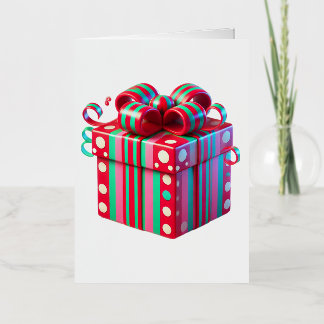 メリークリスマスプレゼント!カード 箔シーズンカード