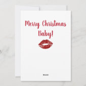 メリークリスマスベイビー シーズンカード (裏面)