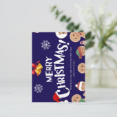 メリークリスマスベビーはがき シーズンポストカード (スタンド正面)