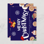 メリークリスマスベビーはがき シーズンポストカード (正面/裏面)