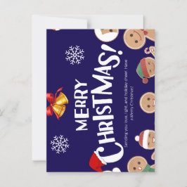 メリークリスマスベビーはがき ポストカード