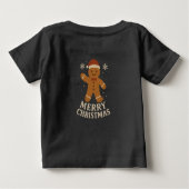 メリークリスマスベビートップ ベビーTシャツ (裏面)