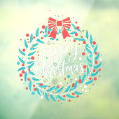 メリークリスマスベリーリース ウィンドウサイン (シート3)