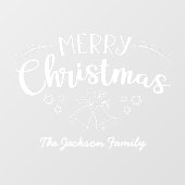 メリークリスマスベルのミスタントスターの姓 ウィンドウサイン (シート)