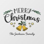 メリークリスマスベルのミスタントスターの姓 ウィンドウサイン (シート)