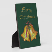 メリークリスマスベルの看板 フォトプラーク (側面)