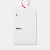 メリークリスマスベルネーズマウンテンドッグ ギフトタグ (裏面)