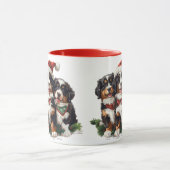 メリークリスマスベルネーズマウンテンドッグ マグカップ (中央)