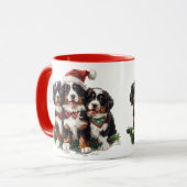 メリークリスマスベルネーズマウンテンドッグ マグカップ (正面左)
