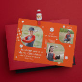 メリークリスマスベースボールスポーツ3写真家名