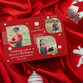 メリークリスマスベースボールスポーツ3写真家名