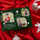 メリークリスマスベースボールスポーツ3写真家名