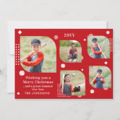 メリークリスマスベースボールスポーツ5写真家名 (正面)