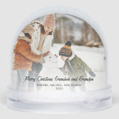 メリークリスマスペットの写真と家族のカスタム (裏面)