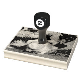 メリークリスマスペットラットゴムスタンプ ラバースタンプ