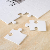 メリークリスマスペット犬の猫の写真の休日のギフト低 ジグソーパズル (側面)