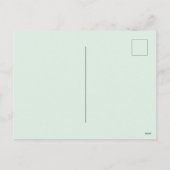 メリークリスマスペンギンのカスタマイズ シーズンポストカード (裏面)