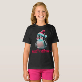 メリークリスマスペンギン愛好家 Tシャツ
