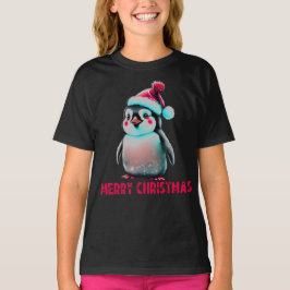 メリークリスマスペンギン愛好家 Tシャツ