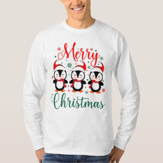 メリークリスマスペンギン、クリスマス Tシャツ