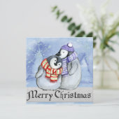 メリークリスマスペンギン シーズンカード (スタンド正面)