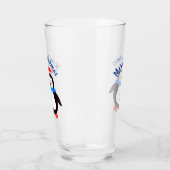 メリークリスマスペンギン タンブラーグラス (左)