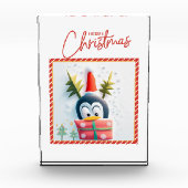 メリークリスマスペンギン フォトブロック (正面)