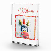 メリークリスマスペンギン フォトブロック (右)