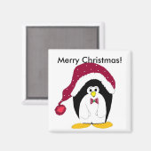 メリークリスマスペンギン – マグネット (正面/裏面)