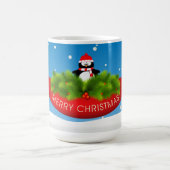 メリークリスマスペンギン モーフィングマグカップ (中央)