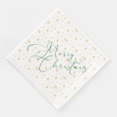メリークリスマスペーパーナプキン (コーナー)