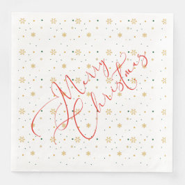 メリークリスマスペーパーナプキン