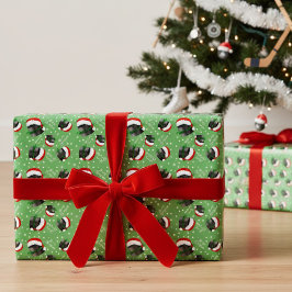 メリークリスマスホッケーパック ラッピングペーパー