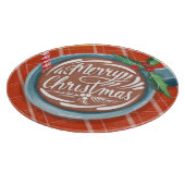 メリークリスマスホットココアコージーホリデー カッティングボード (角)