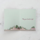 メリークリスマスホットチョコレート カード (内部)