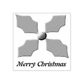 メリークリスマスホリカスタムーの木のアートスタンプ ラバースタンプ (インプリント)