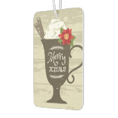 メリークリスマスホリデーアイスクリーム カーエアーフレッシュナー (左)